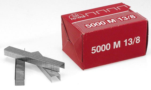 Svorky 13/6 mm - 5000 ks/box