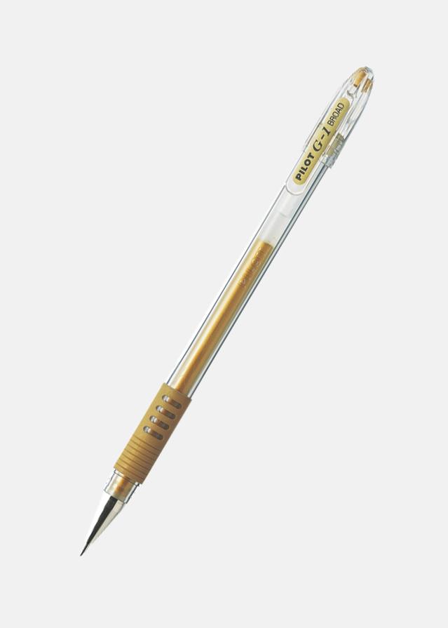 Pilot G1 Grip Albumové pero Zlatá - 1 mm