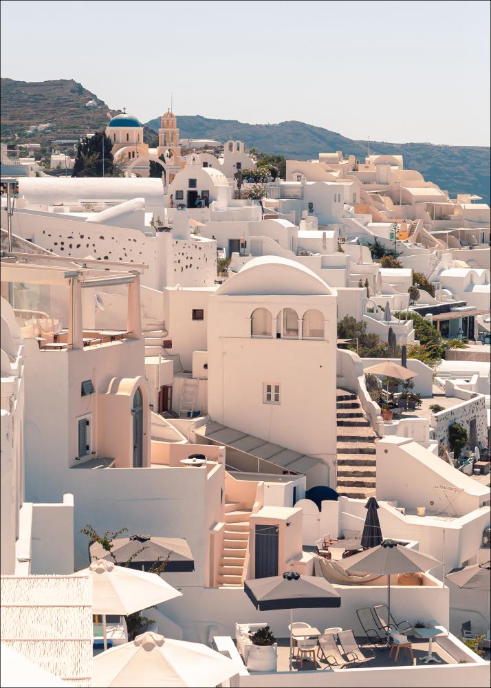 Santorini Village Plakát