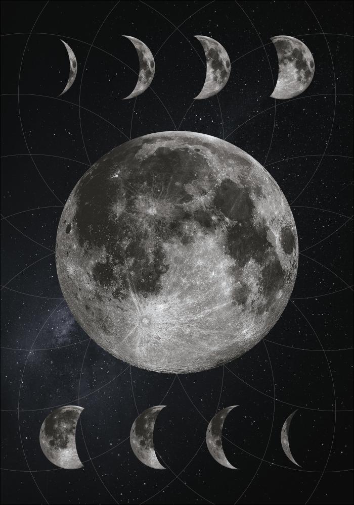 Moon Phases Plakát