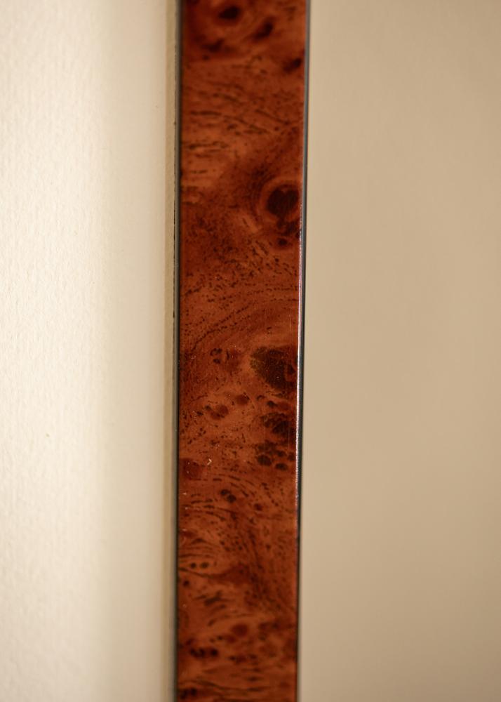 Rám Hermes Akrylové sklo Burr Walnut 70x70 cm