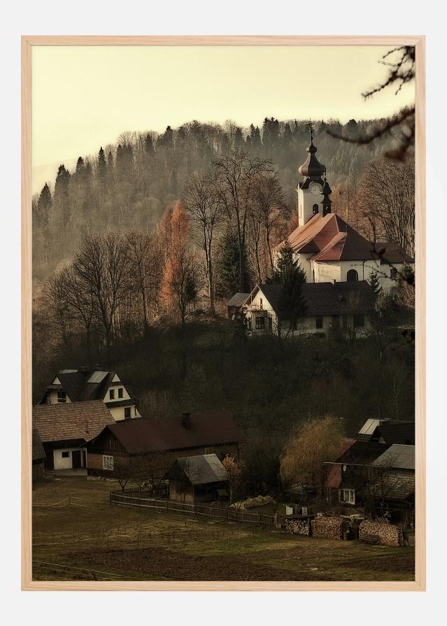 Autum Village Plakát