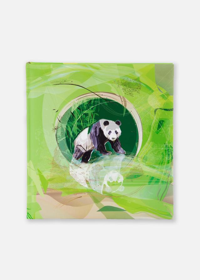 Panda Fotoalbum Zelená - 30x31 cm (60 Bílá Strany / 30 listů)