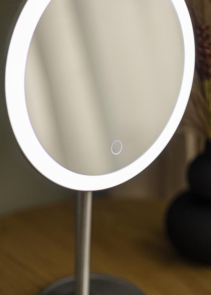 KAILA Make-up zrcátko Pillar LED Magnifying 20 cm Ø