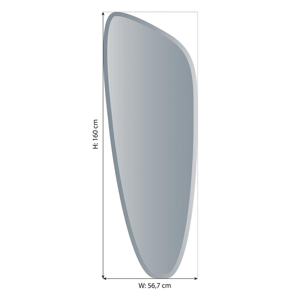 Zrcadlo Prestige Clear 160x57 cm