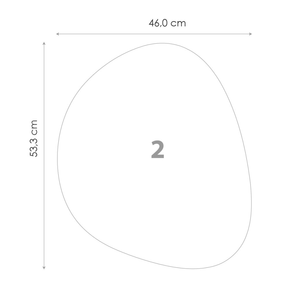 Zrcadlo Sada Clear - 3 ks