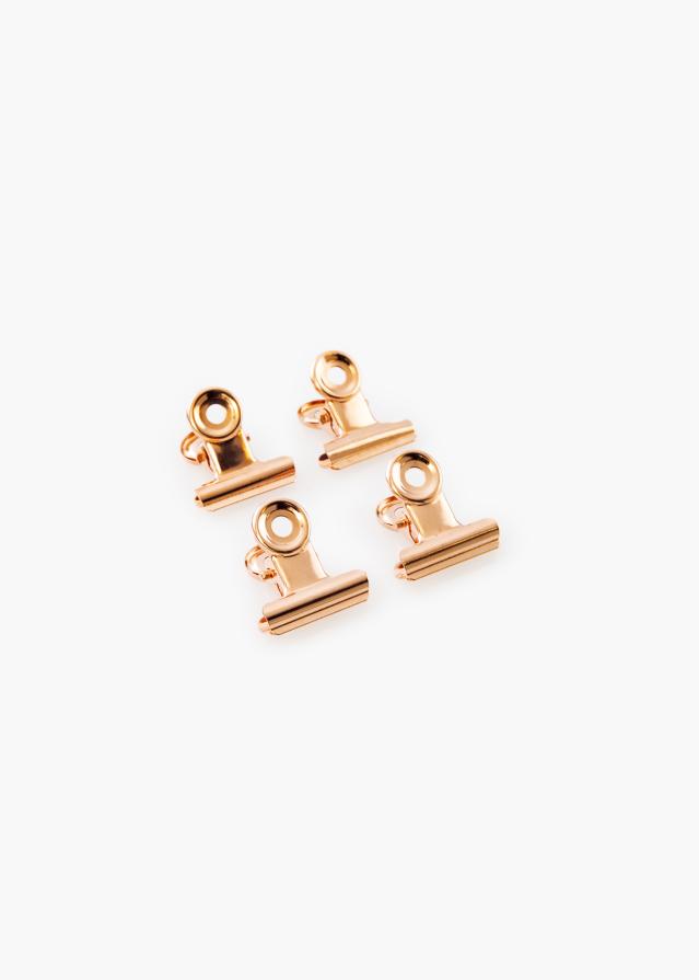 KAILA Plakát Clip Rose Gold 20 mm - 4 ks