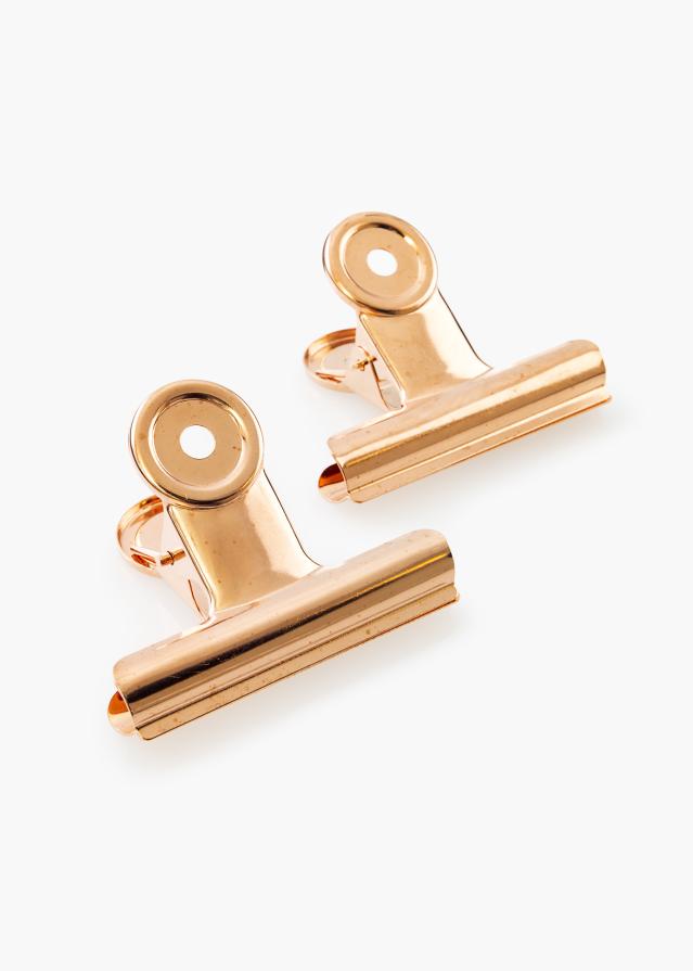 KAILA Plakát Clip Rose Gold 65 mm - 2 ks