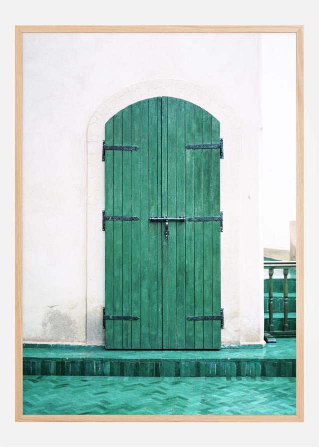 Marrakesh Green Door Plakát