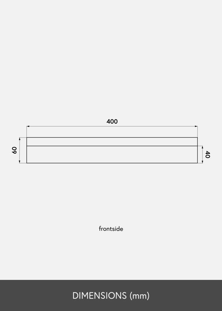 KAILA Police na obrazy Bambus 40 cm