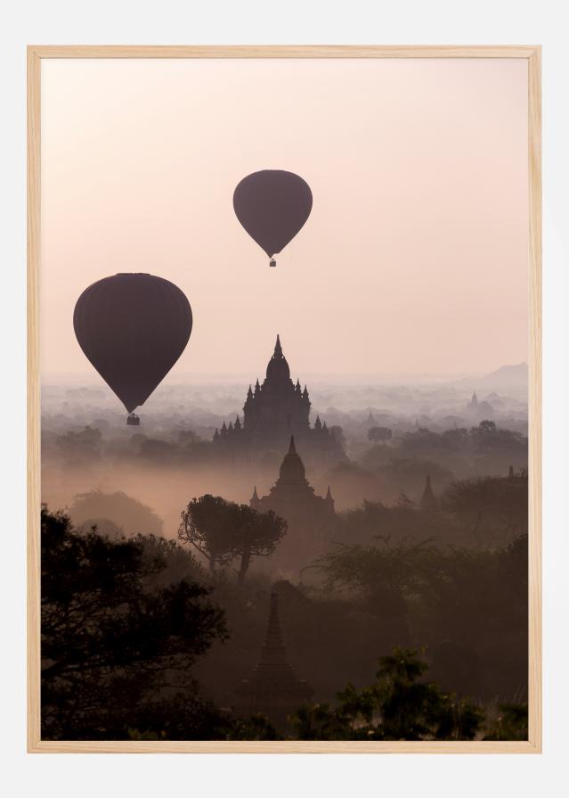 Hot Air Balloons Plakát