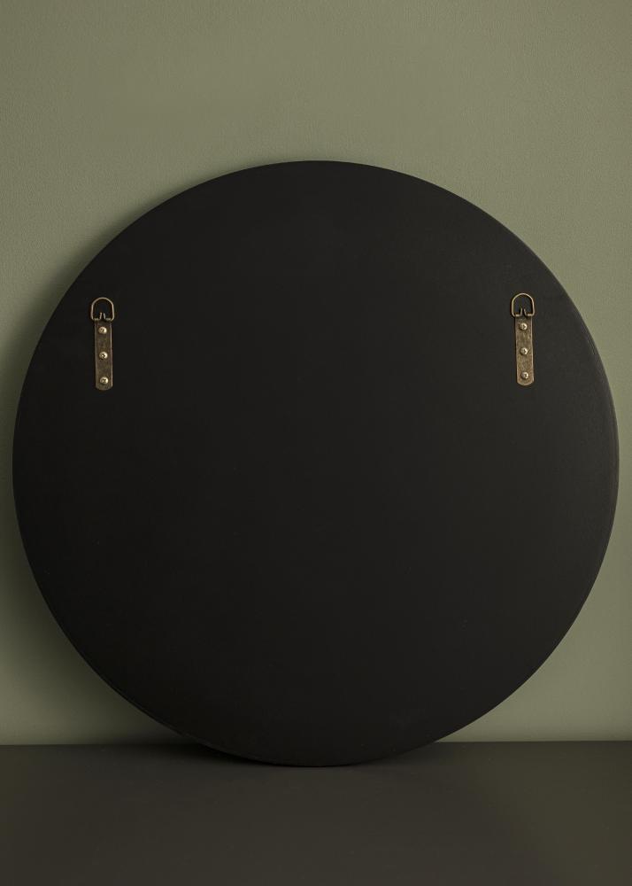 Zrcadlo Premium Black Circle 60 cm Ø