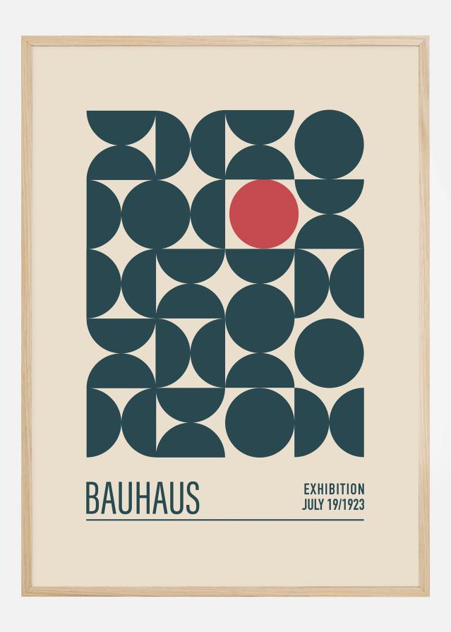 Bauhaus Mavi Kureler Plakát