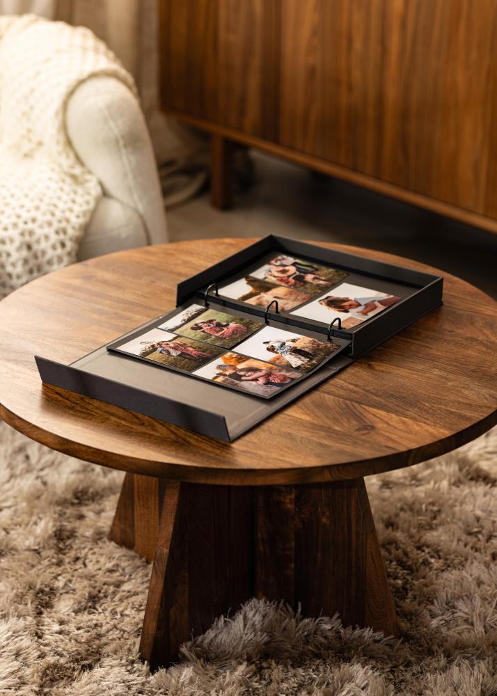 KAILA ONE OF A KIND Black - Coffee Table Photo Album (60 Cerná Strany)