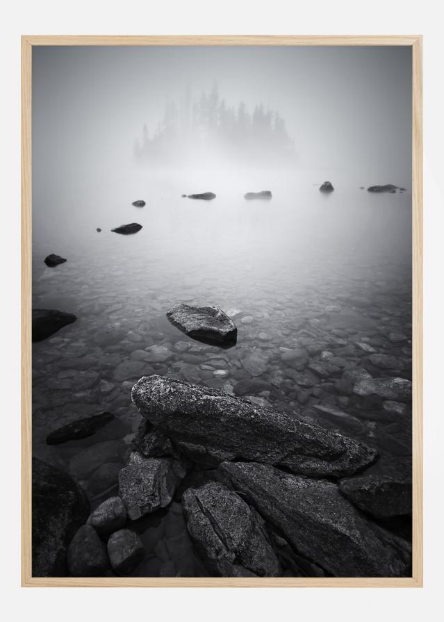 Misty Lake Plakát