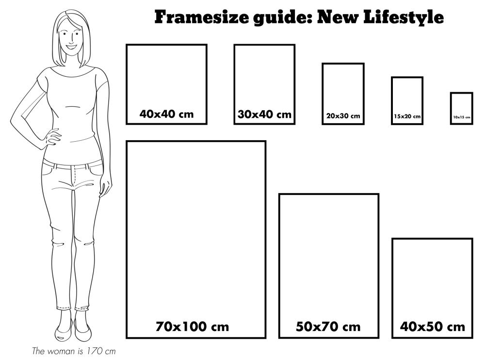 New Lifestyle Kolážový rám Zlatá - 3 Obrazy (15x20 cm)