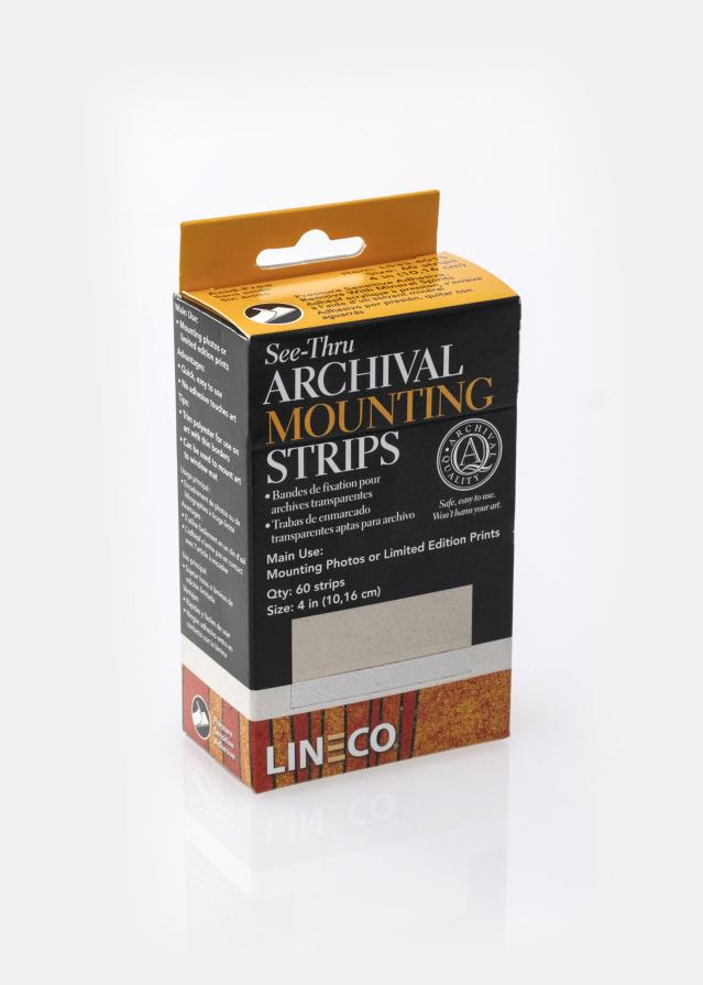 Lineco polyester Mounting Strips