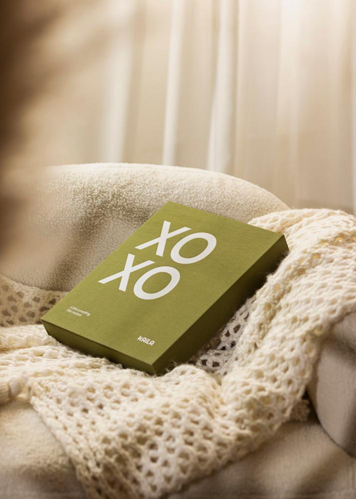 KAILA XOXO Olive - Coffee Table Photo Album (60 Cerná Strany / 30 listů)