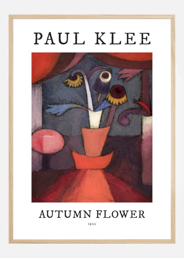 Paul Klee - Autumn Flower 1922 Plakát