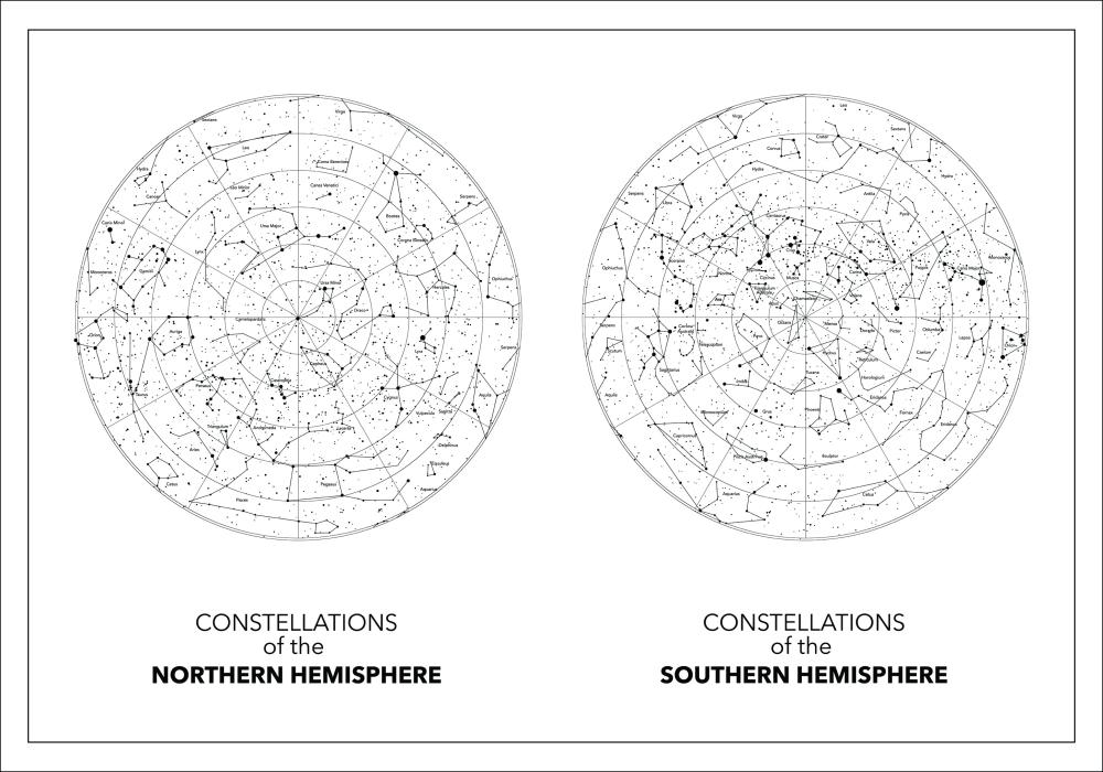 Hemispheres Plakát