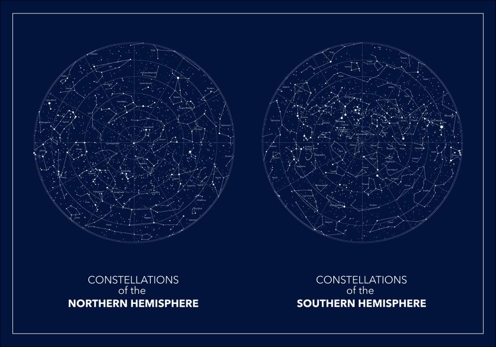 Hemispheres Dark Plakát