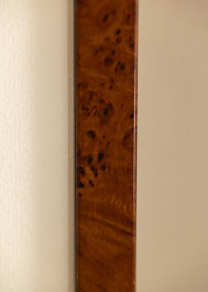 Rám Ares Akrylové sklo Burr Walnut 45x60 cm