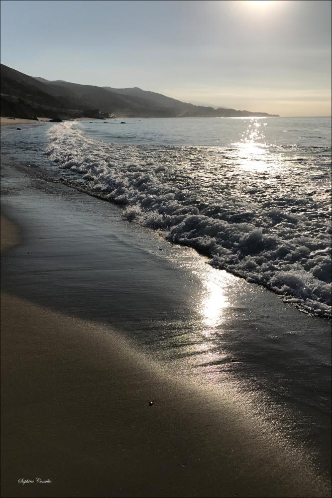 Malibu Beach View Plakát