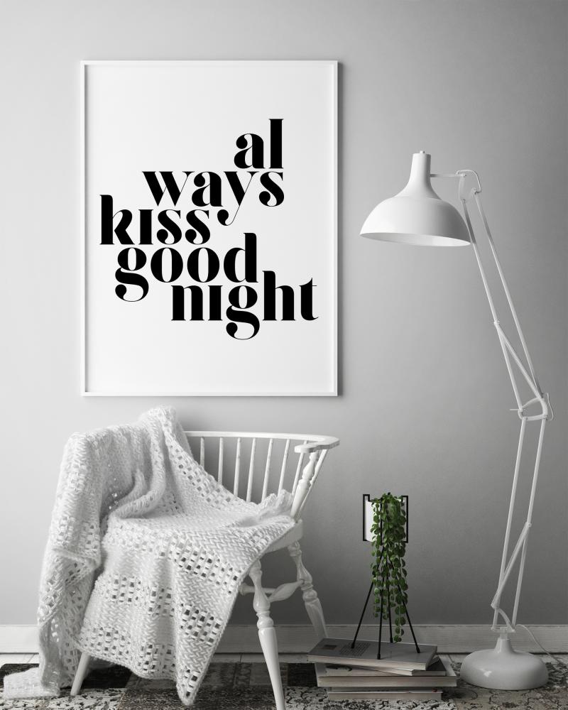 Always Kiss Good Night Plakát