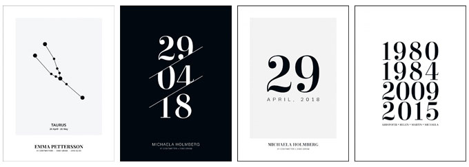 Najděte svého oblíbence mezi našimi osobními plakáty